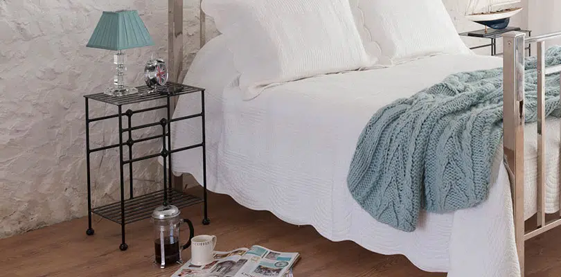 Iron bed side tables