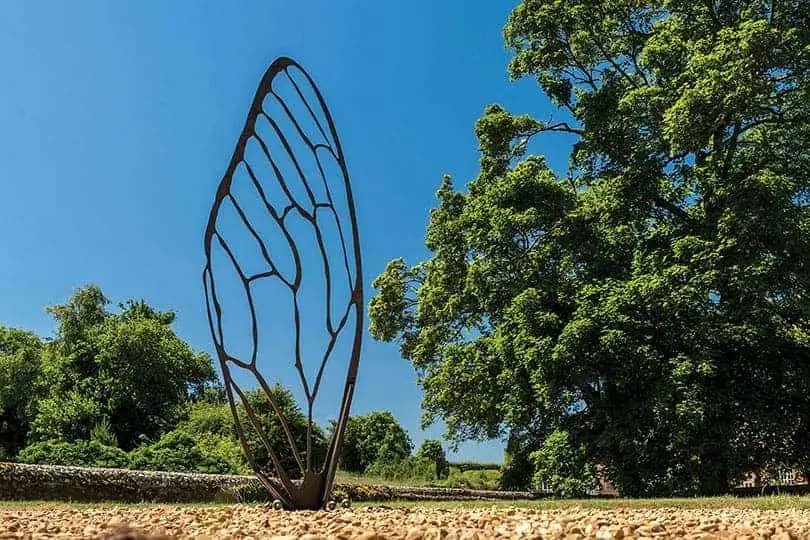 bespoke bee wing sculpture