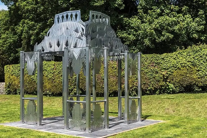 bespoke iron gazebo