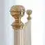 brass bed finials