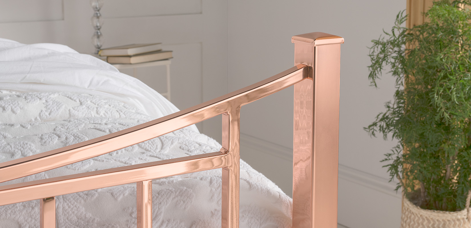 The Catherine Copper Bed Wrought Iron & Brass Bed Co.