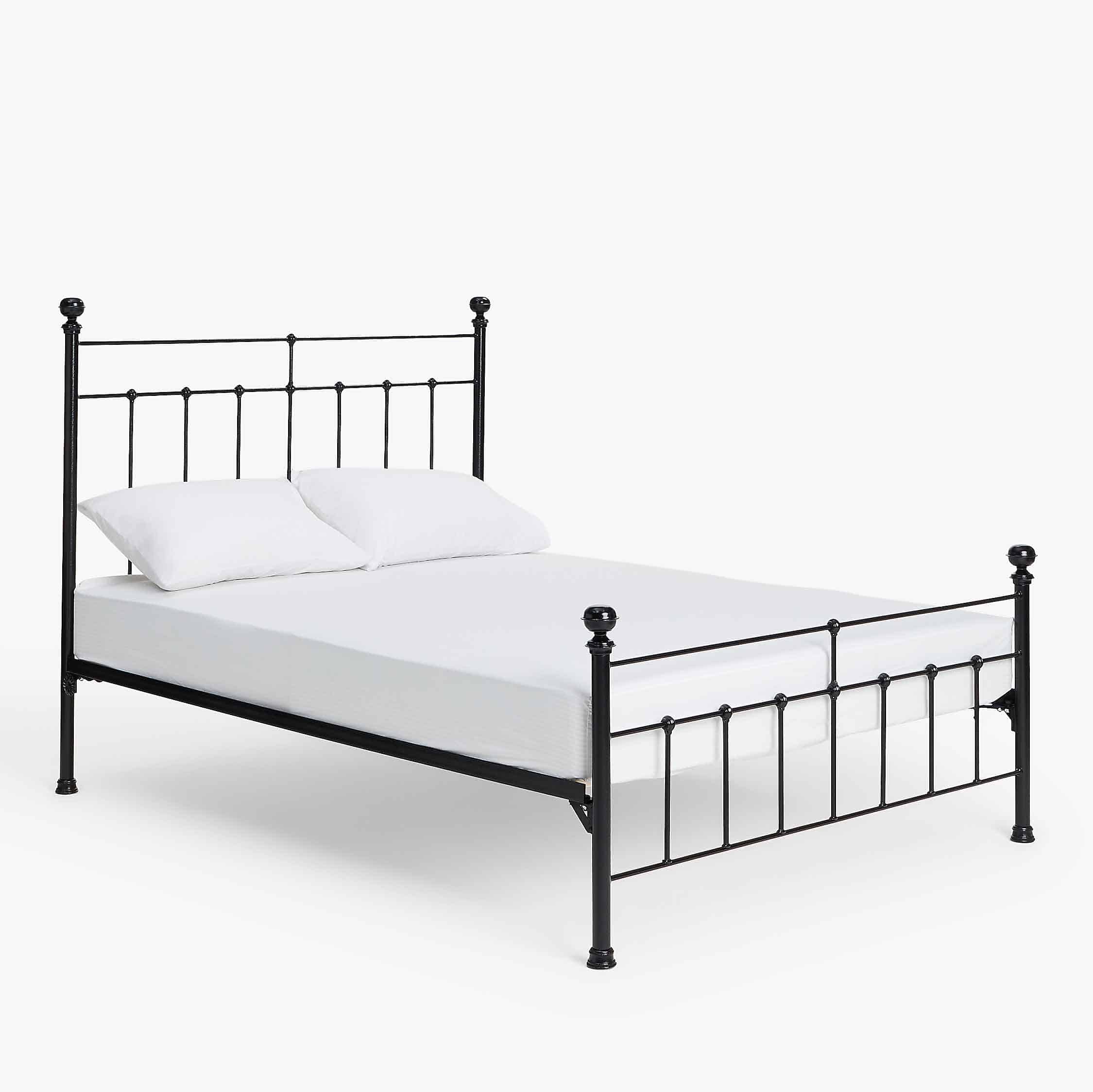 Sophie Iron Bed, King Size, Black