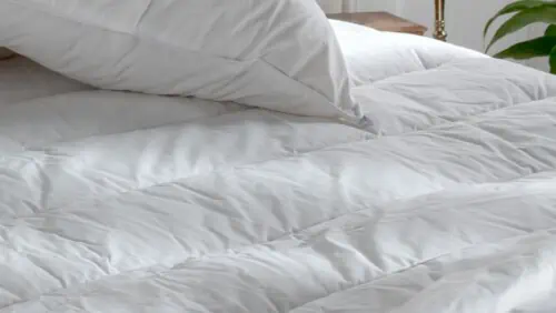 Sandringham wool mattress protector