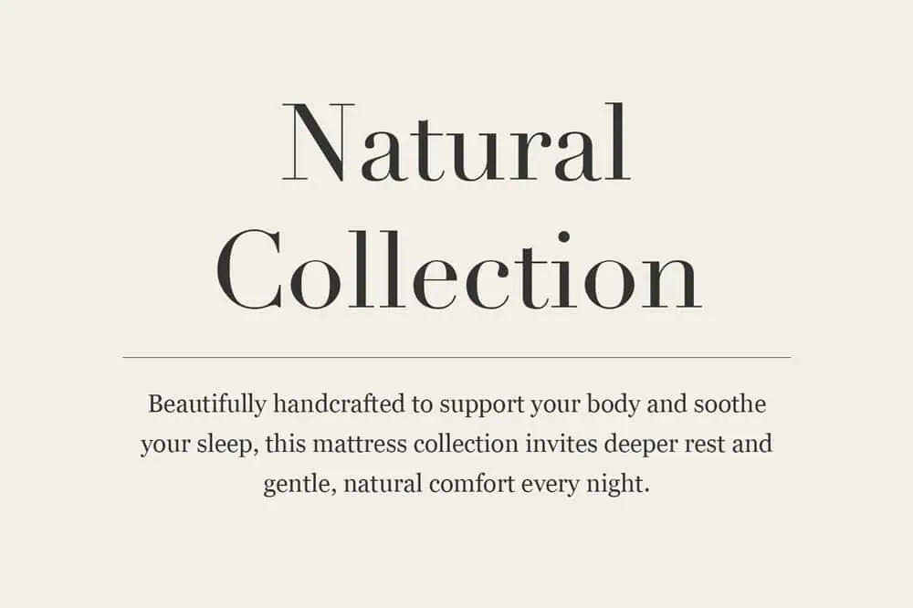 Natural wool mattress collection – handcrafted for deeper rest and gentle, natural support