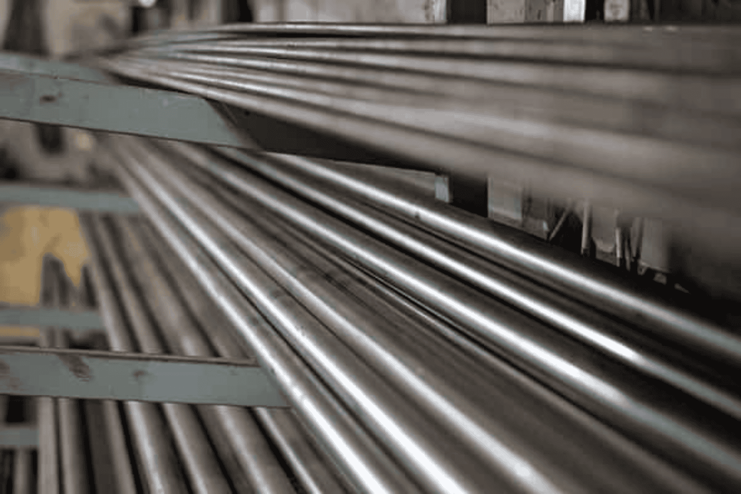 cast-iron High-quality wrought iron bars used for crafting our handmade metal bed frames