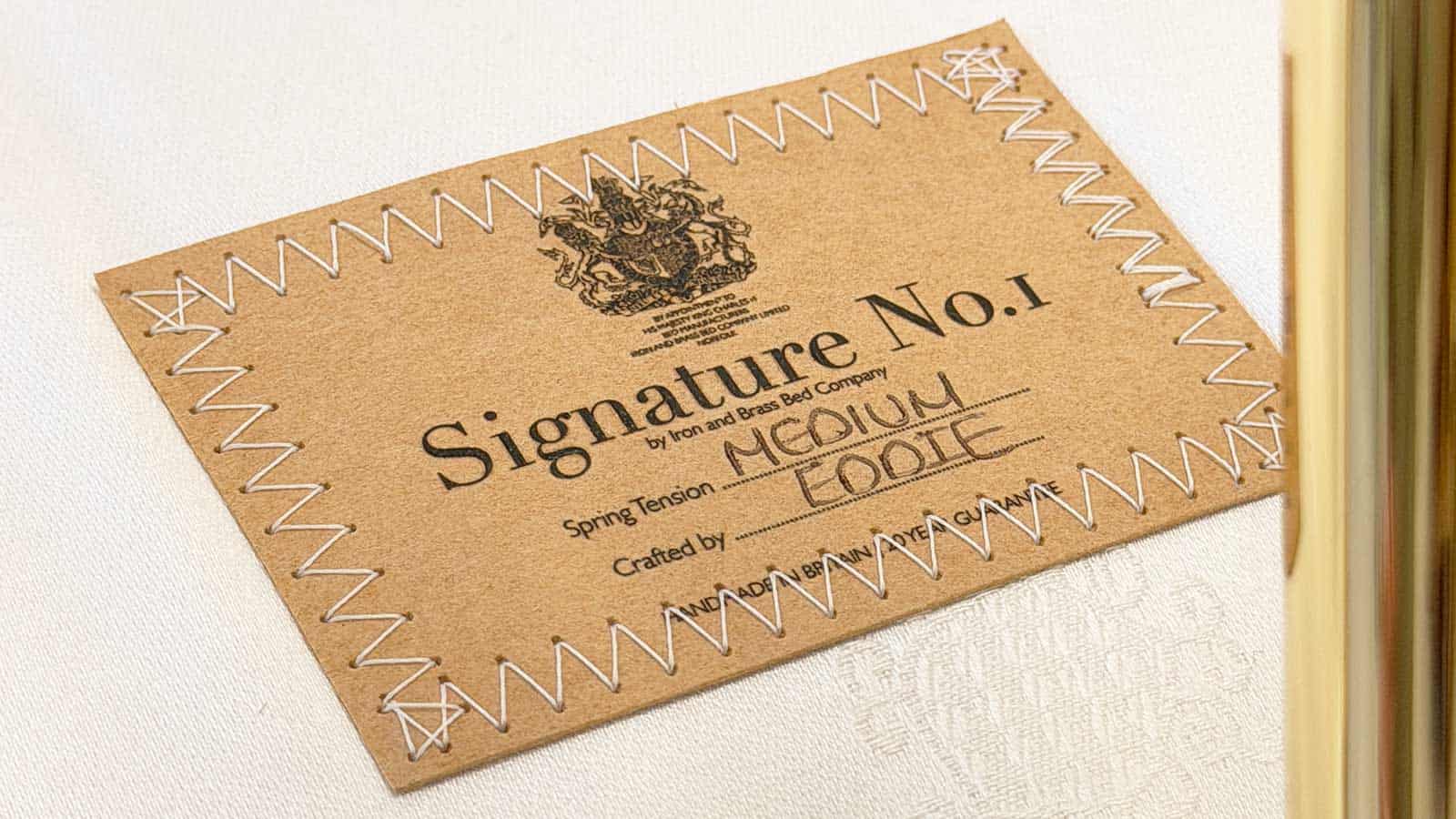 Signature No.1 British Wool Mattress