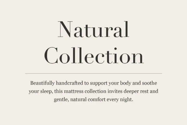 Natural wool mattress collection – handcrafted for deeper rest and gentle, natural support
