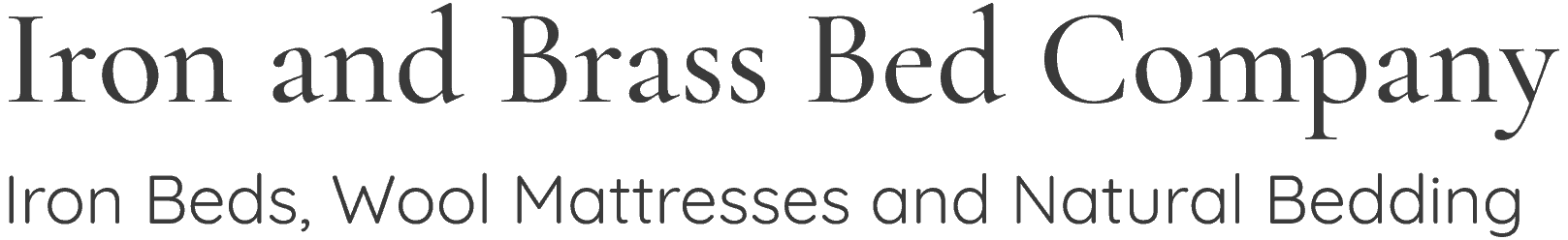 Wrought Iron and Brass Bed logo