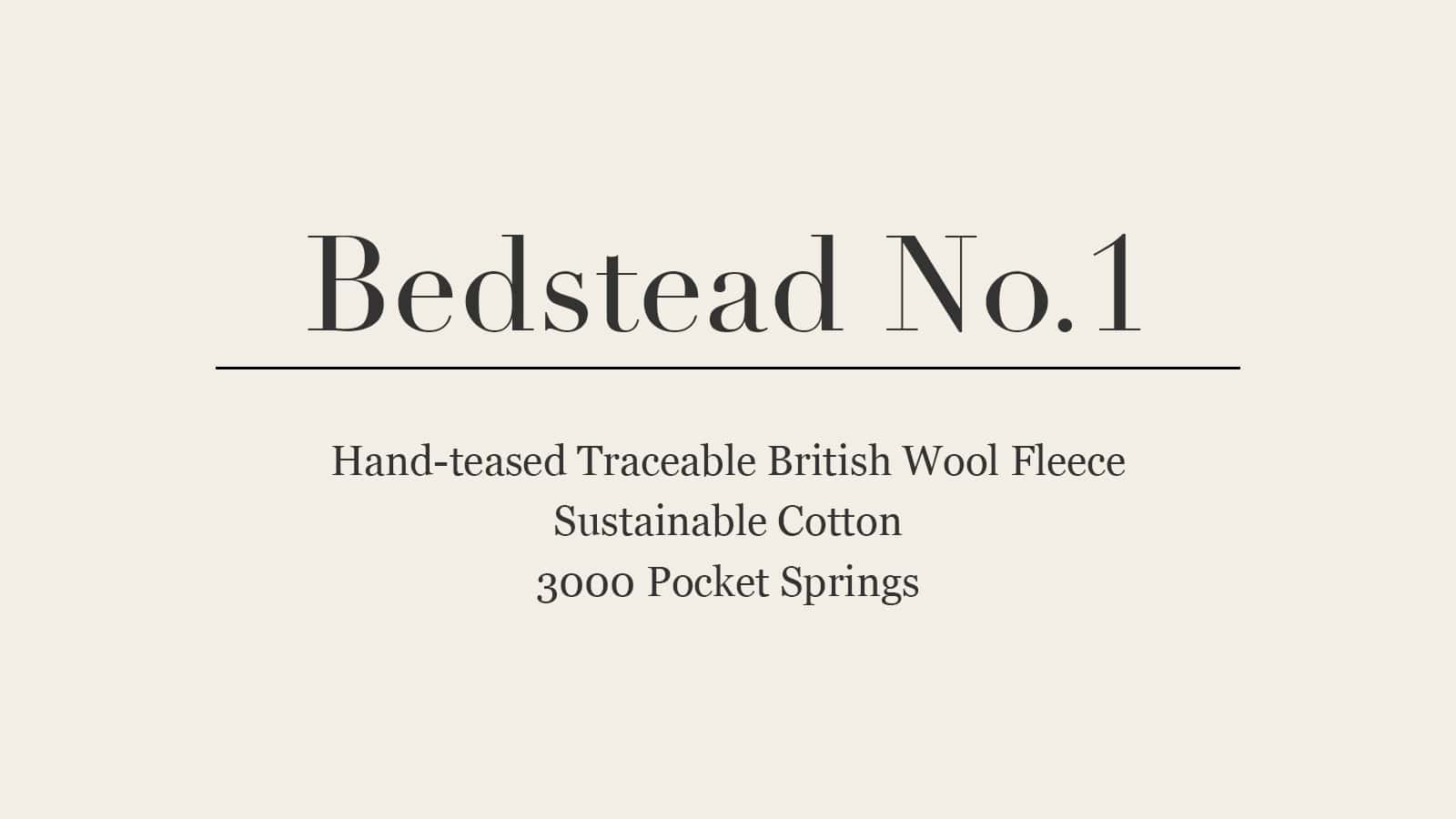 Bedstead No.1 Mattress