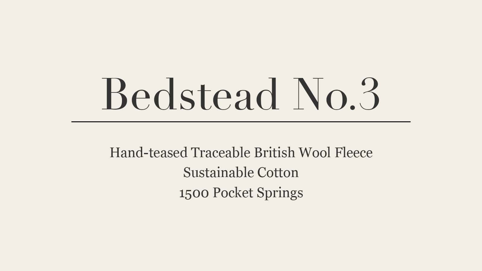 Bedstead No.3 Mattress