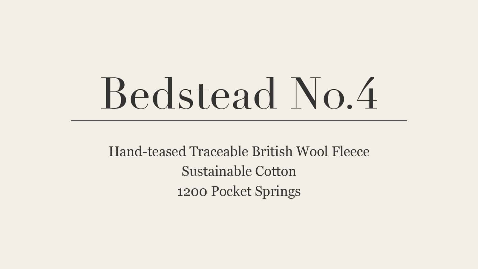 Bedstead No.4 Mattress