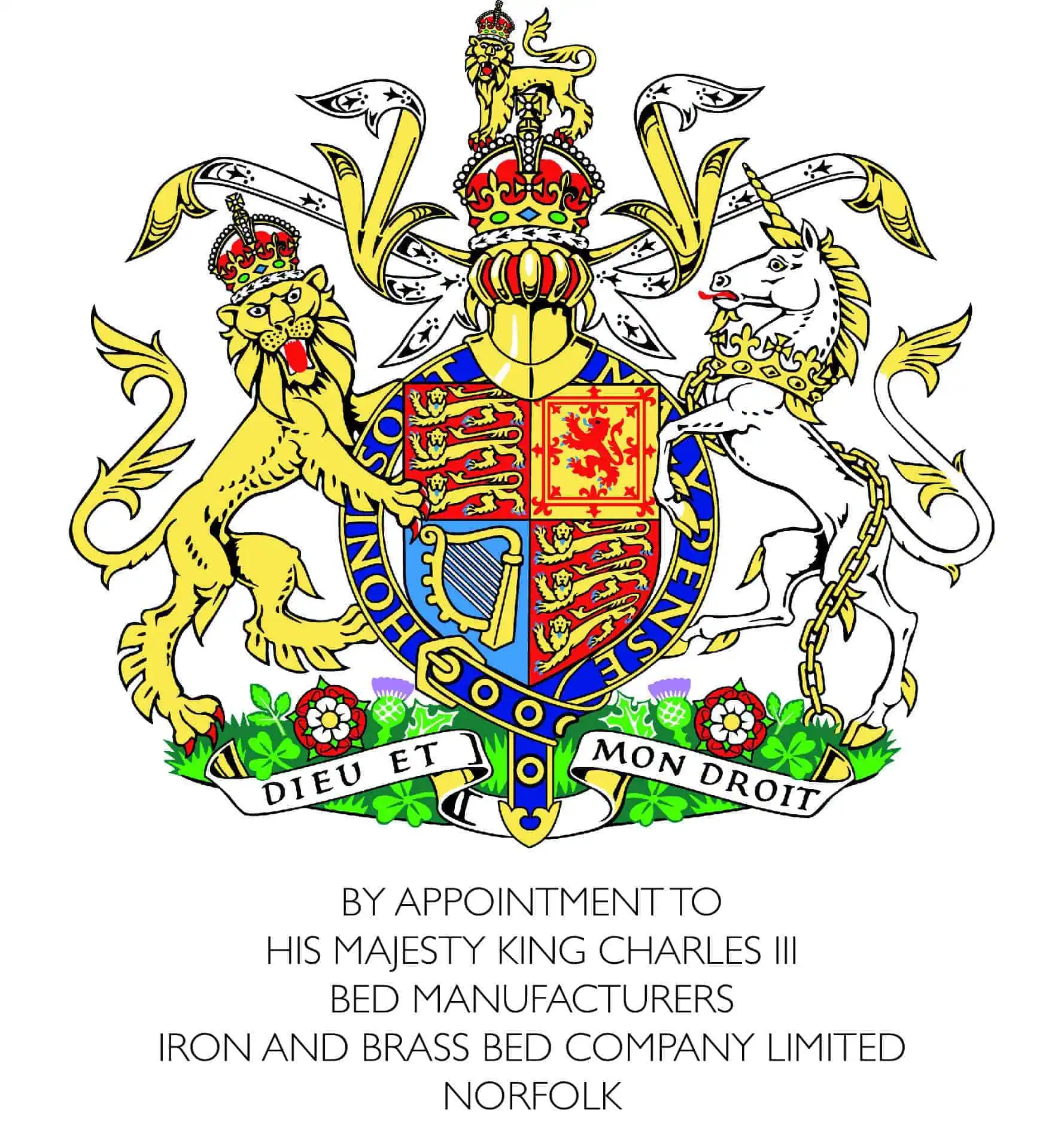 Royal warrant for iron beds