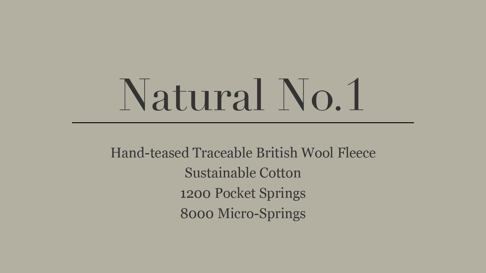 Natural No.1 Mattress