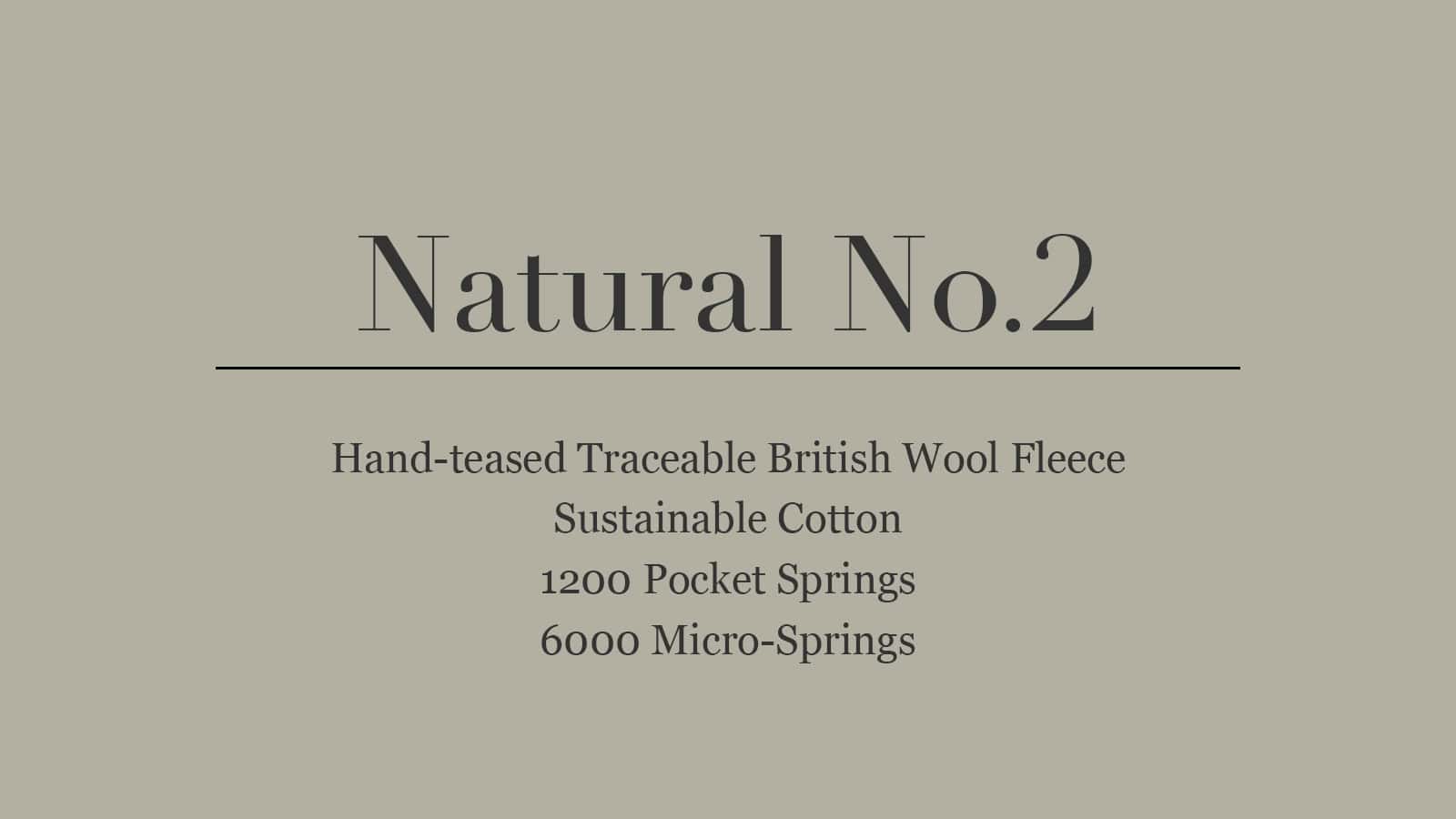 Natural No.2 Mattress